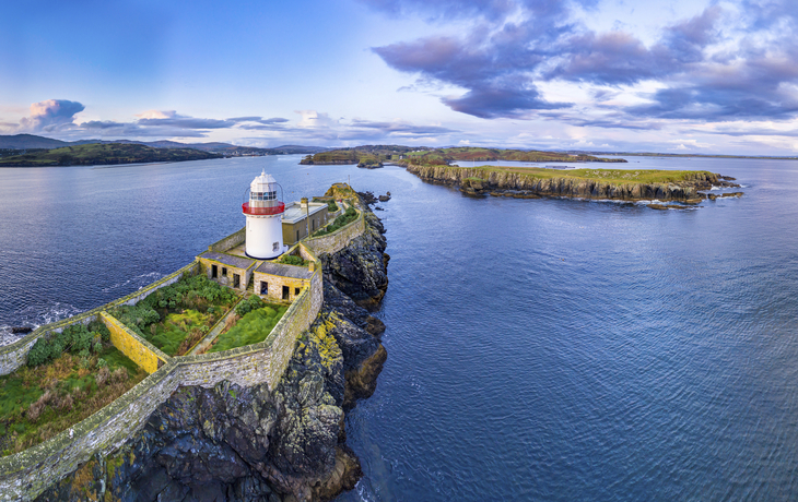 Leuchtturm auf Rotten Island, Irland