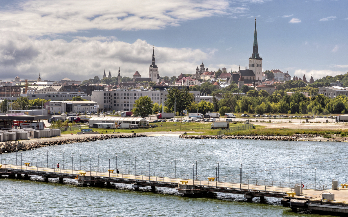Hafen von Tallin, Estland
