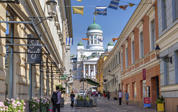 Stadtbild von Helsinki, Finnland