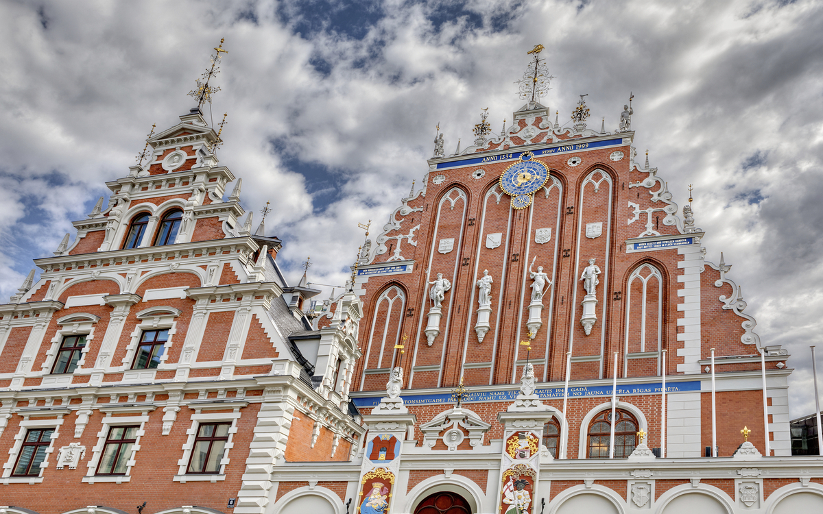 Rathaus von Riga, Lettland