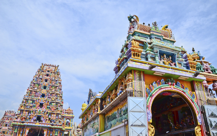 Pathirakali Amman Tempel in Trincomalee, Sri Lanka