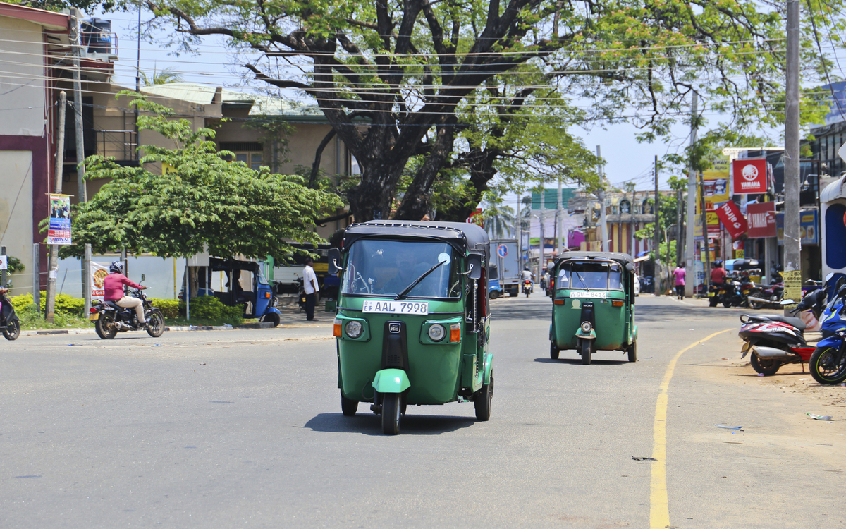 Tuk Tuk auf Sri Lanka
