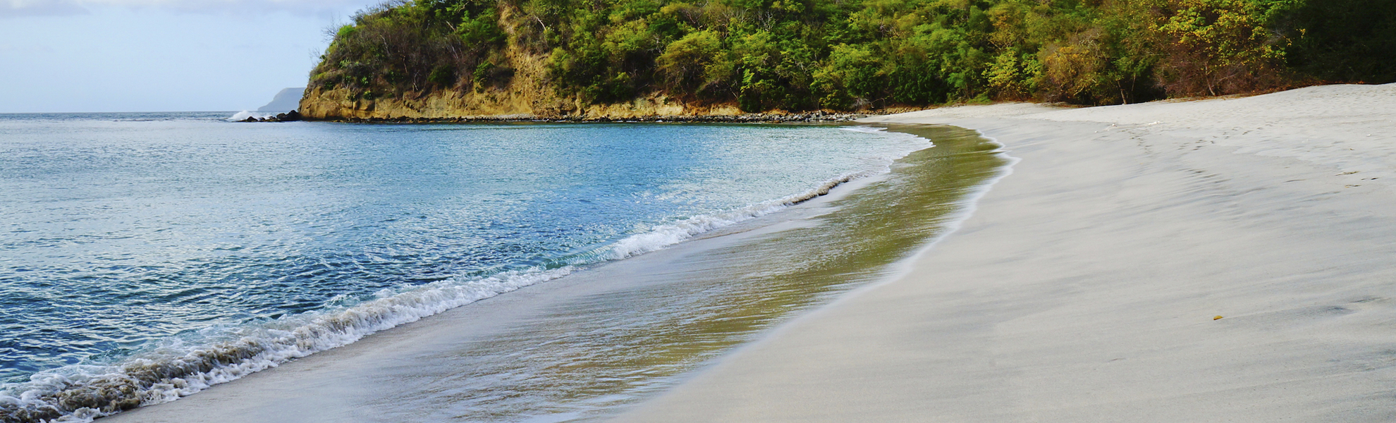 Anse de la Roche Bucht auf der Insel Carriacou gehörend zu Grenada, Karibik