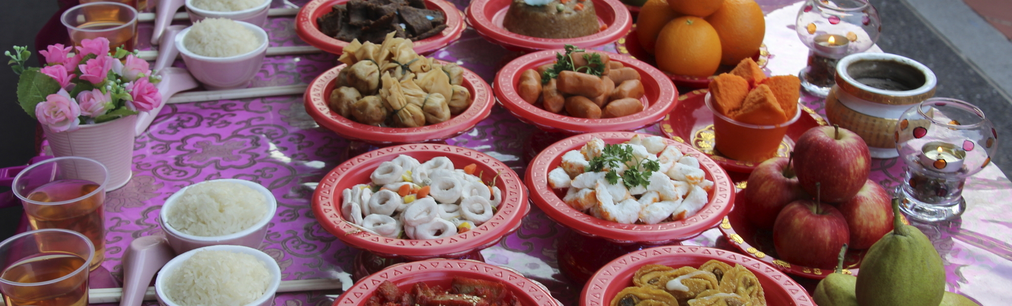 Essen in Chinatown, Singapur