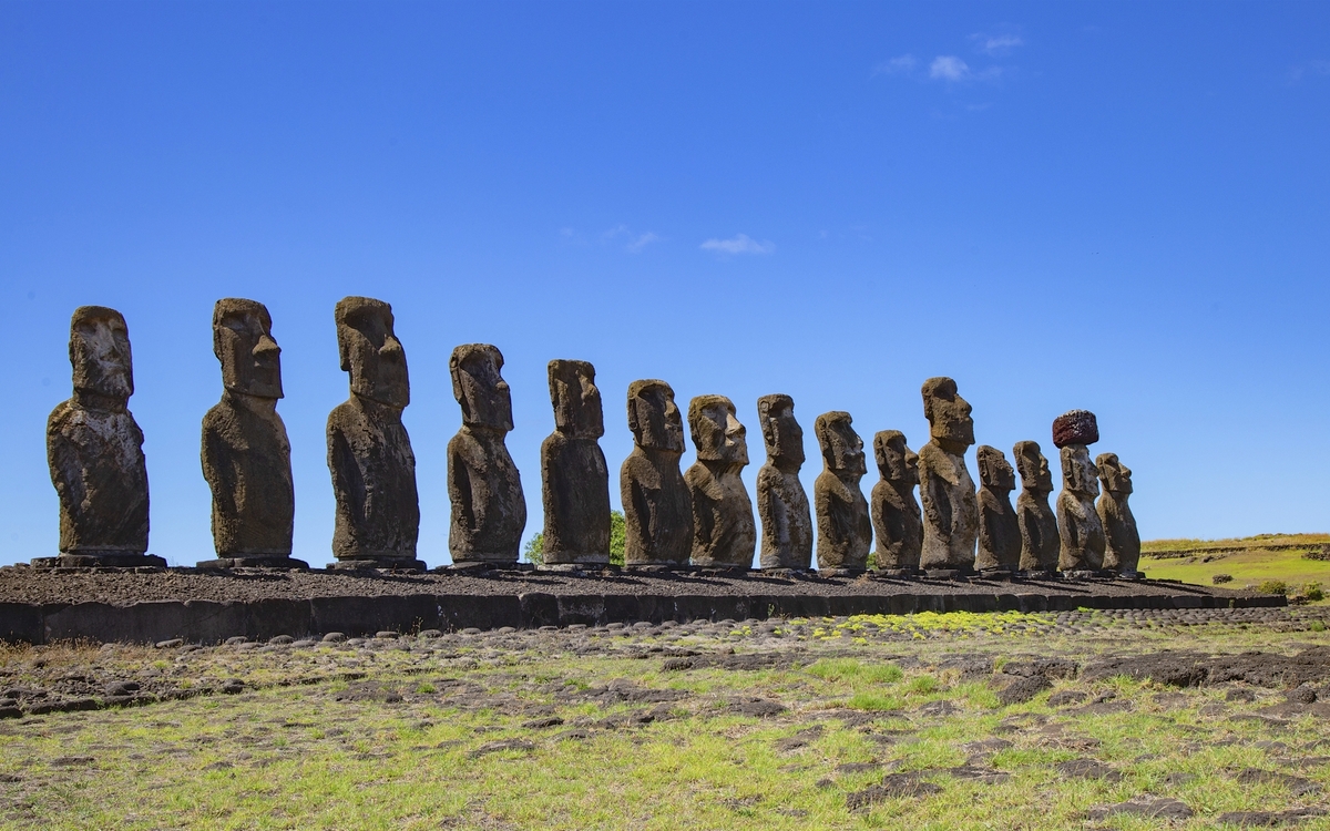 Osterinsel, Ahu Tongariki