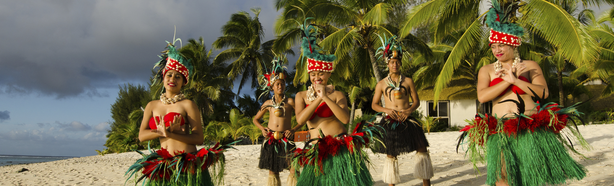 Tanzeinlage auf Tahiti, Französisch Polynesien
