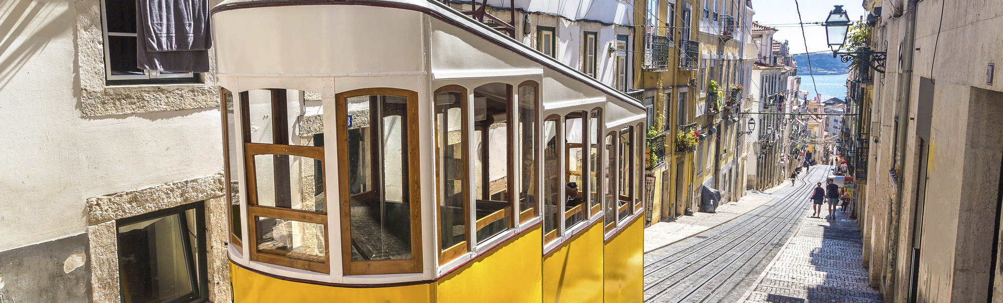 Seilbahn in Lisabon, Portugal