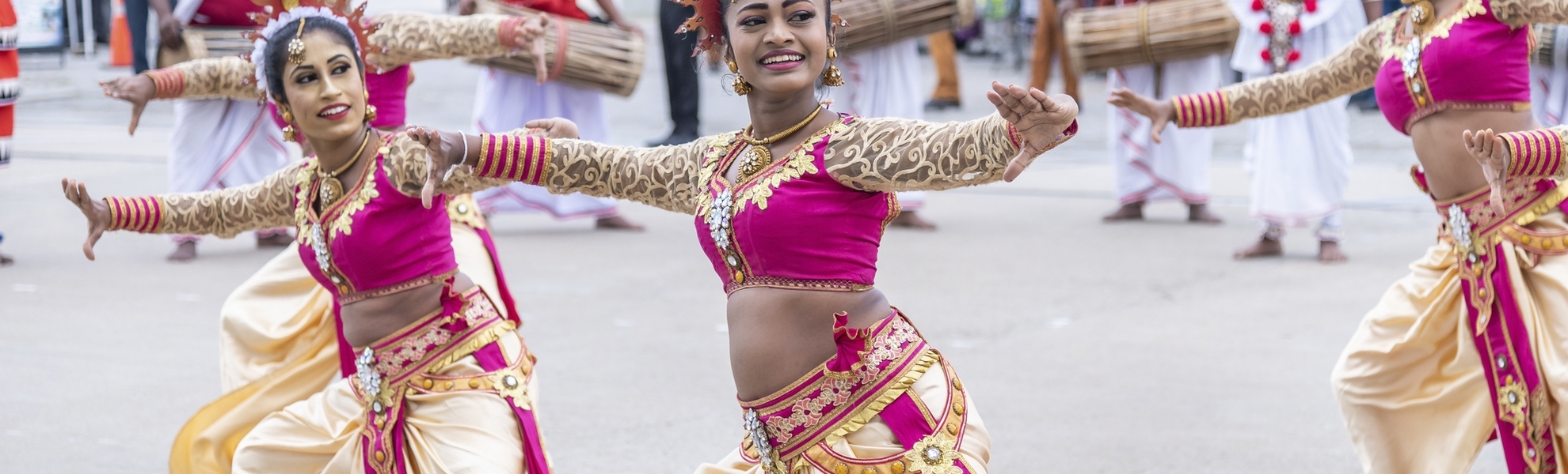 Colombo, Empfang an der Pier