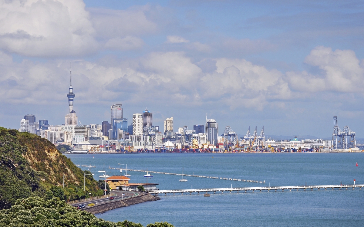 Panorama von Auckland, Neuseeland