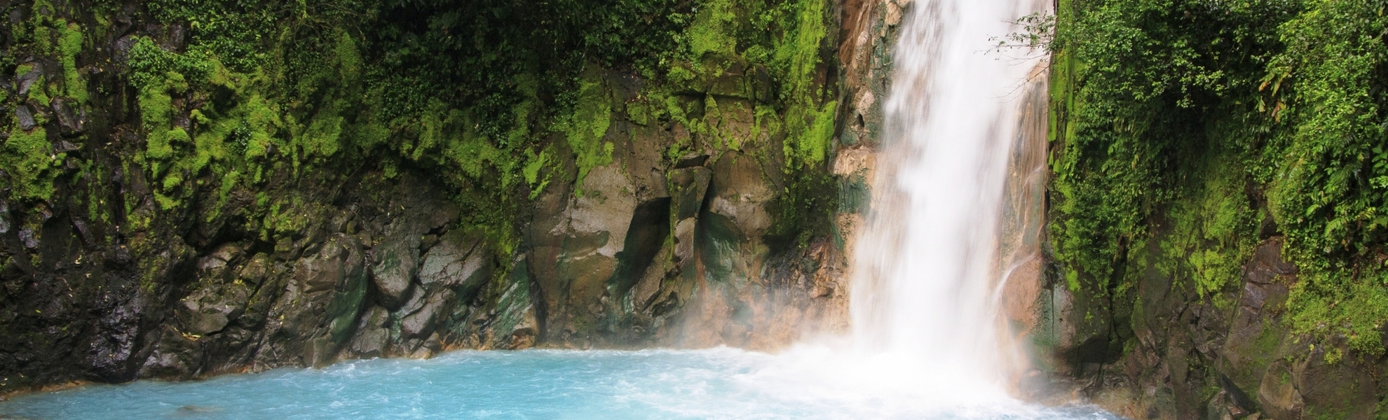 Rio Celeste Wasserfall in Puntarenas, Costa Rica