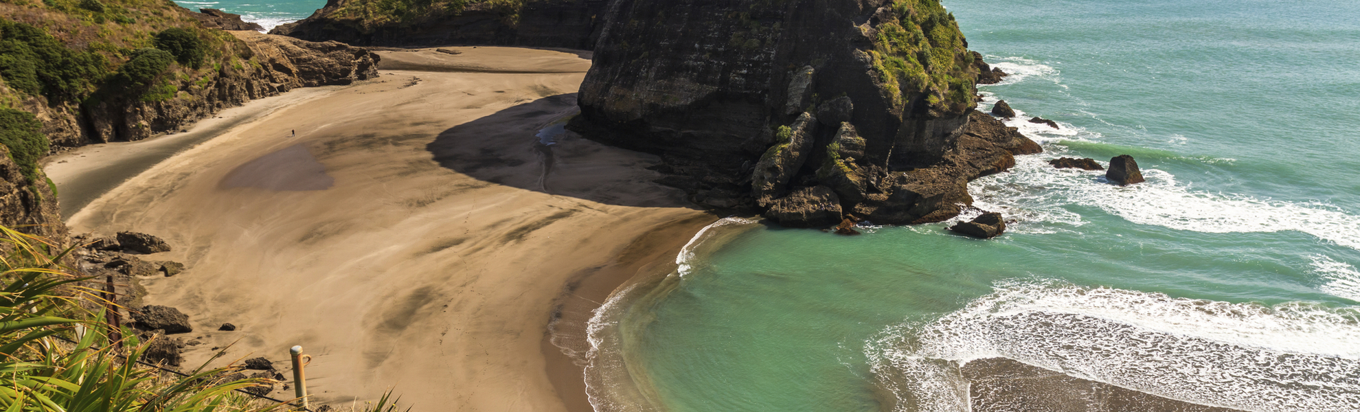 Strand von Piha, Neuseeland