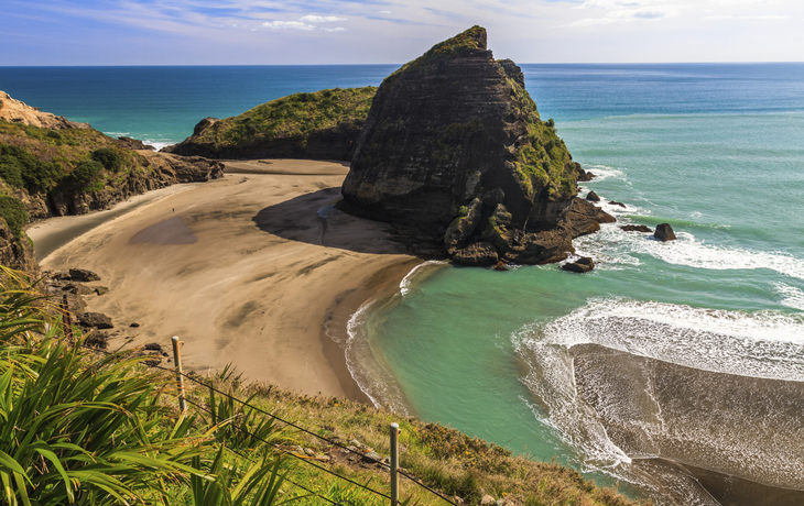 Strand von Piha, Neuseeland