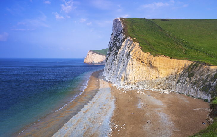 Strand an der Juraküste