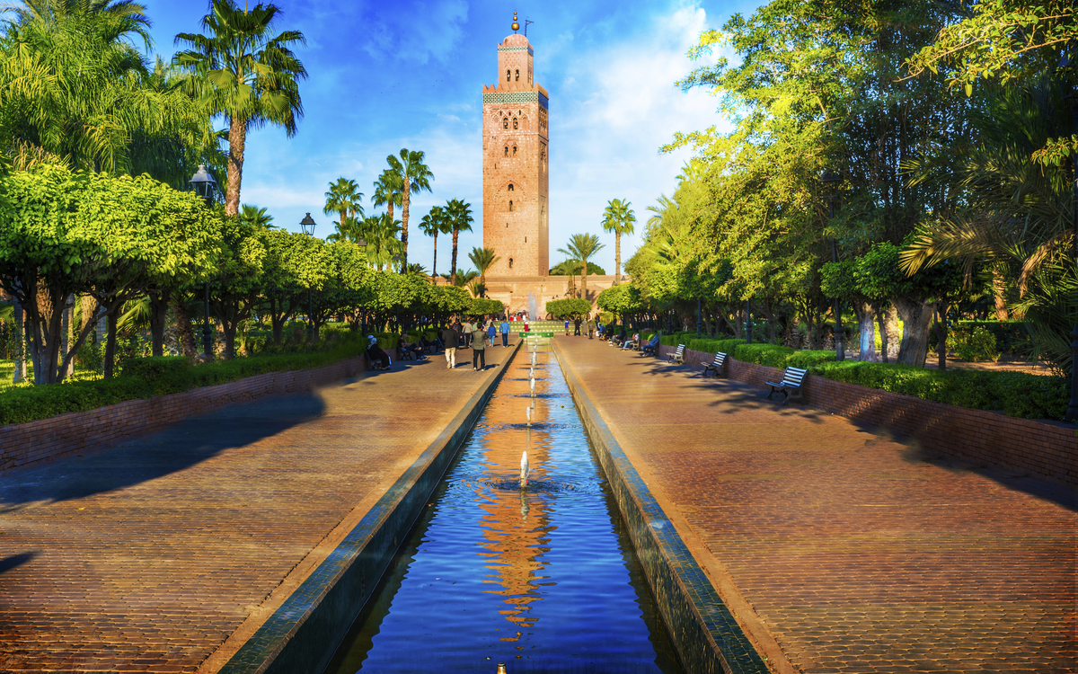 Koutoubia in Marrakesch, Marokko