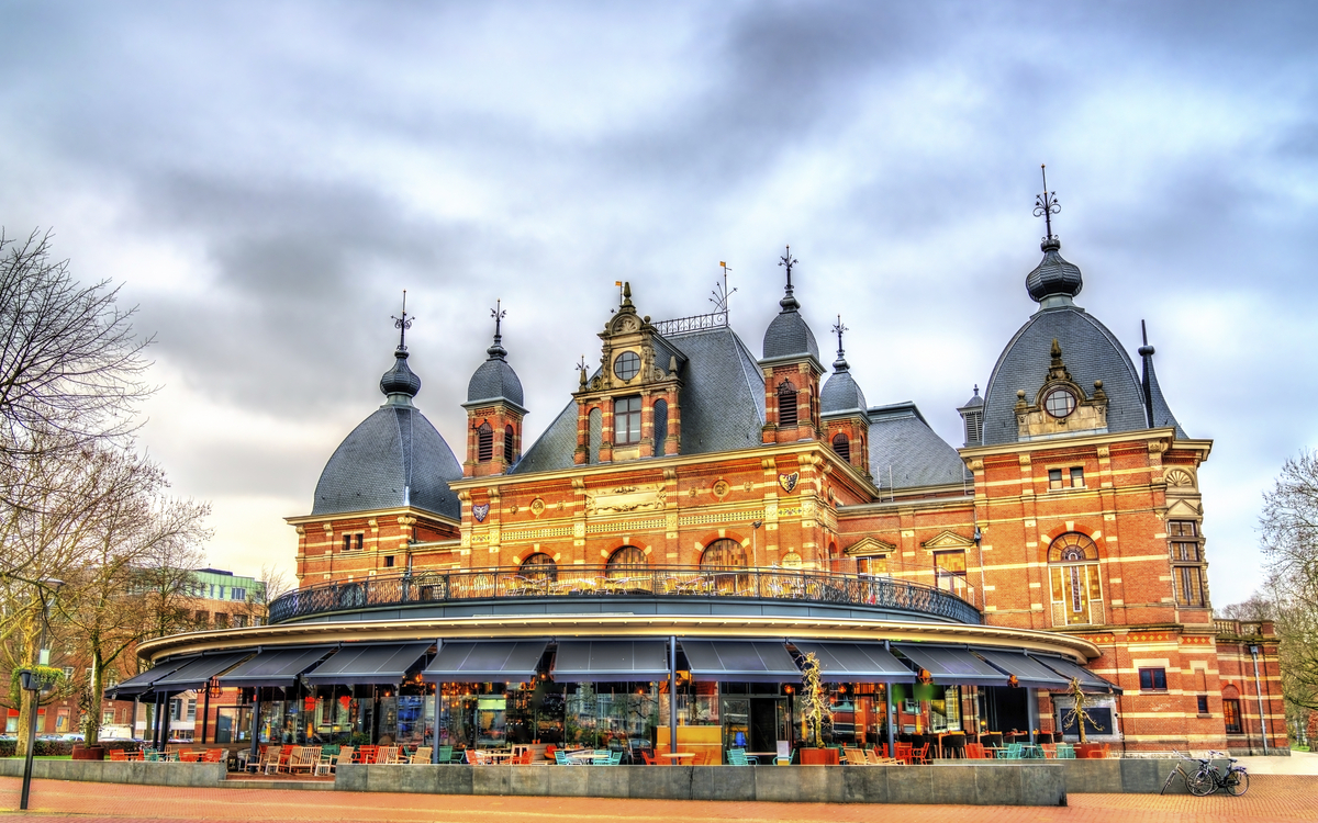 Die Altstadt von Arnheim, Niederlande