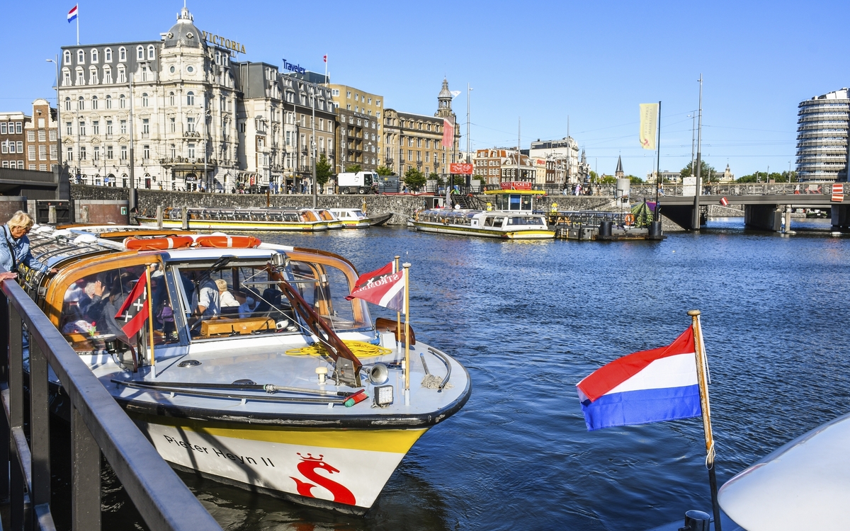 Grachtenrundfahrt in Amsterdam