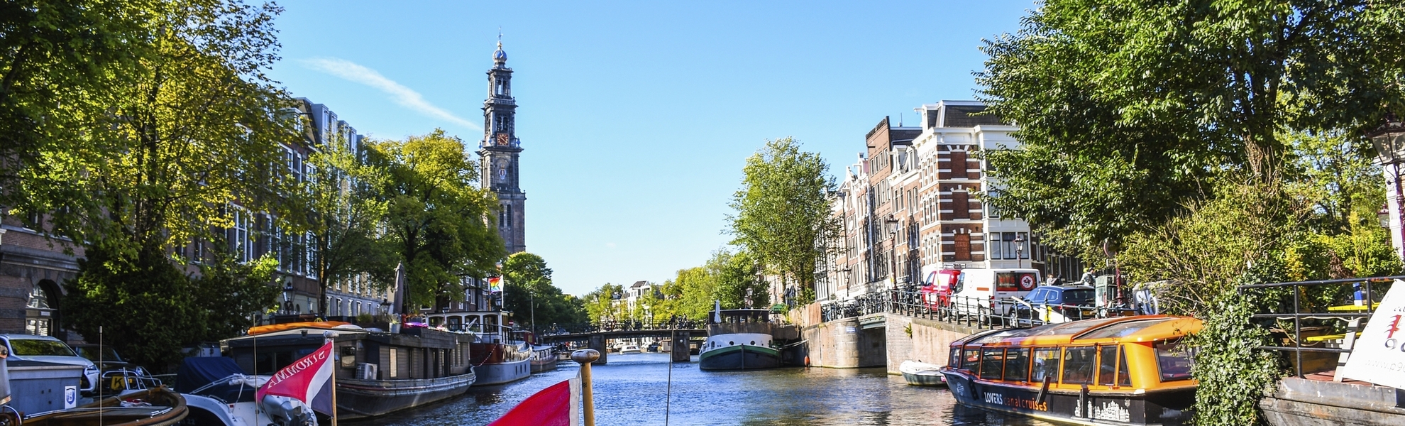 Grachtenrundfahrt in Amsterdam