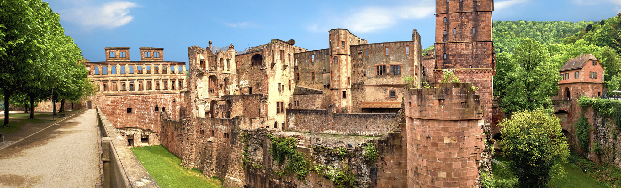 Schloss in Heidelberg, Deutschland