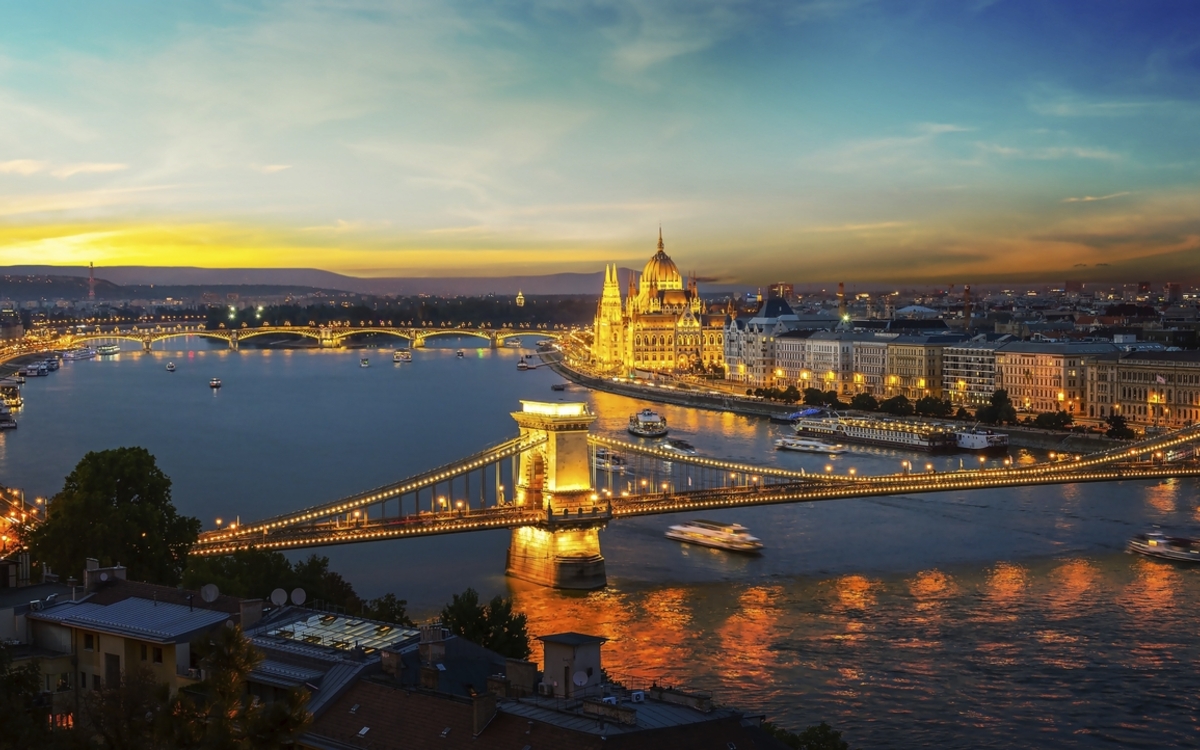 Budapest bei Nacht