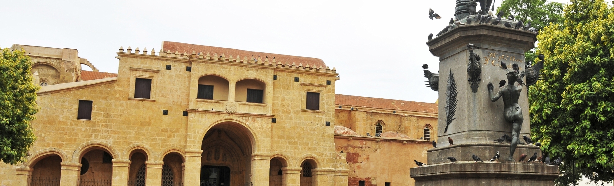 Christopher Kolumbus Statue in Santo Domingo, Dominikanische Republik