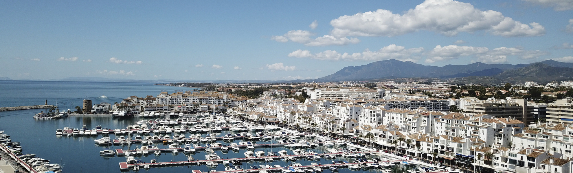 Puerto Banus Hafen in Malaga, Spanien