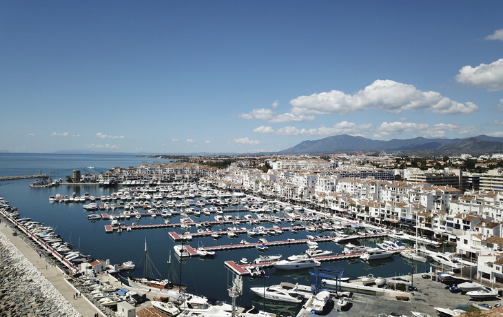 Puerto Banus Hafen in Malaga, Spanien