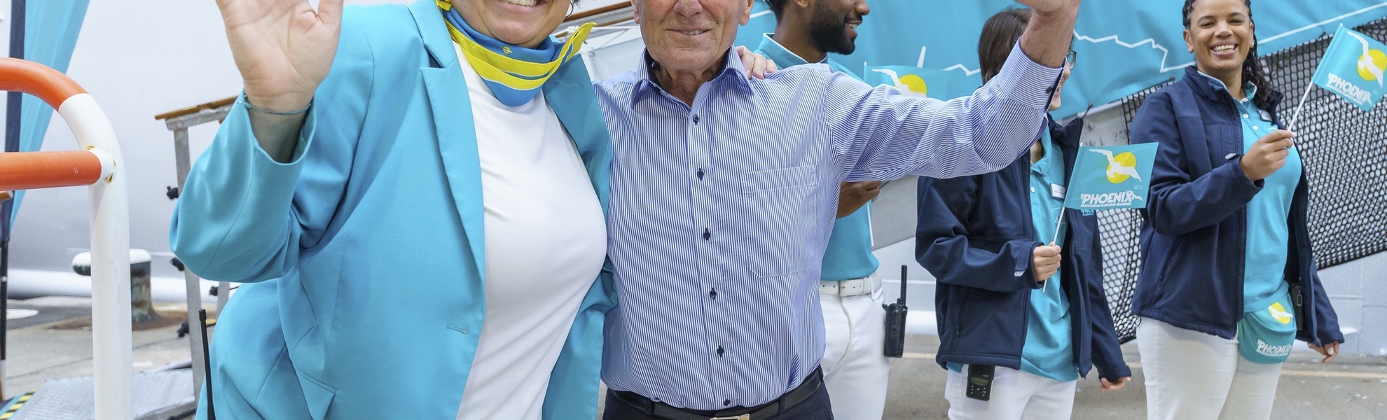 MS Amera, Einschiffung