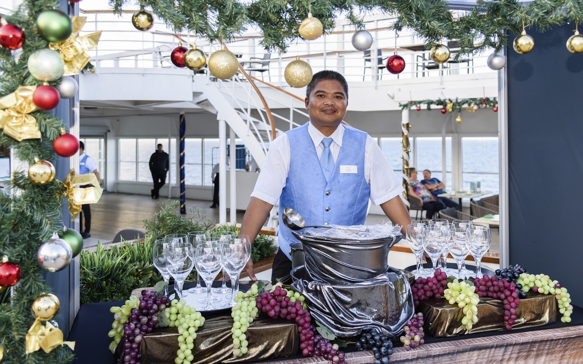 Weihnachten auf MS Amera