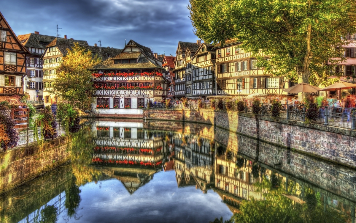 Altstadt von Straßburg, Frankreich