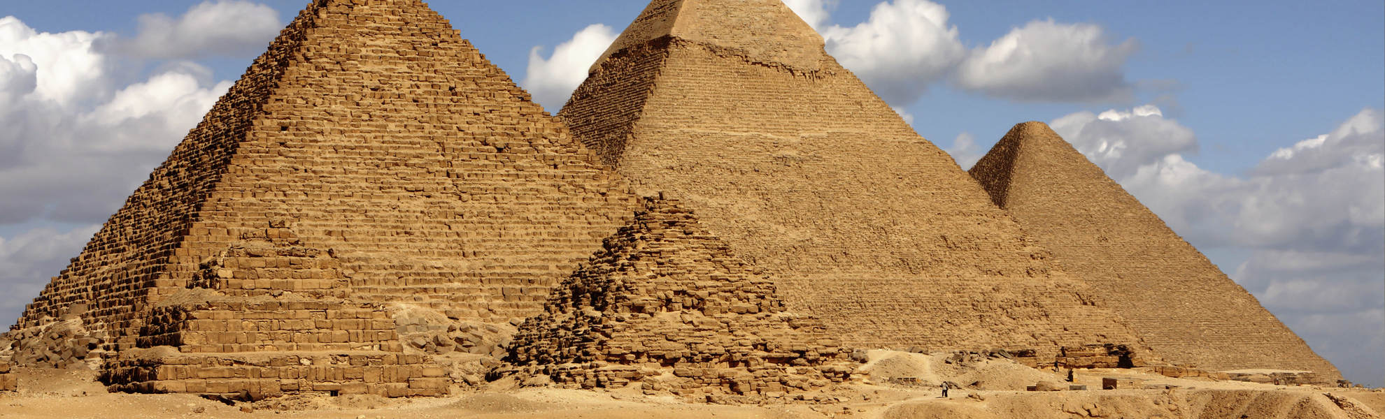Pyramiden von Gizeh in Ägypten
