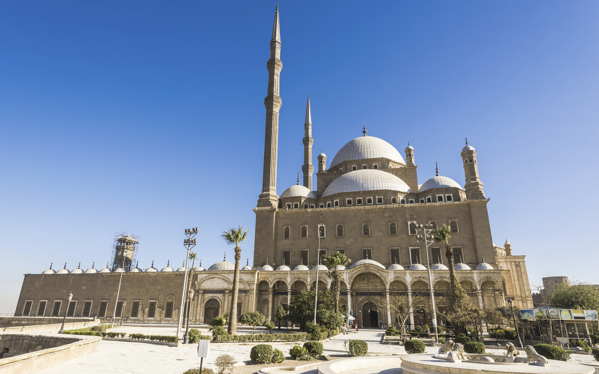 Alabaster-Moschee in Kairo, Ägypten
