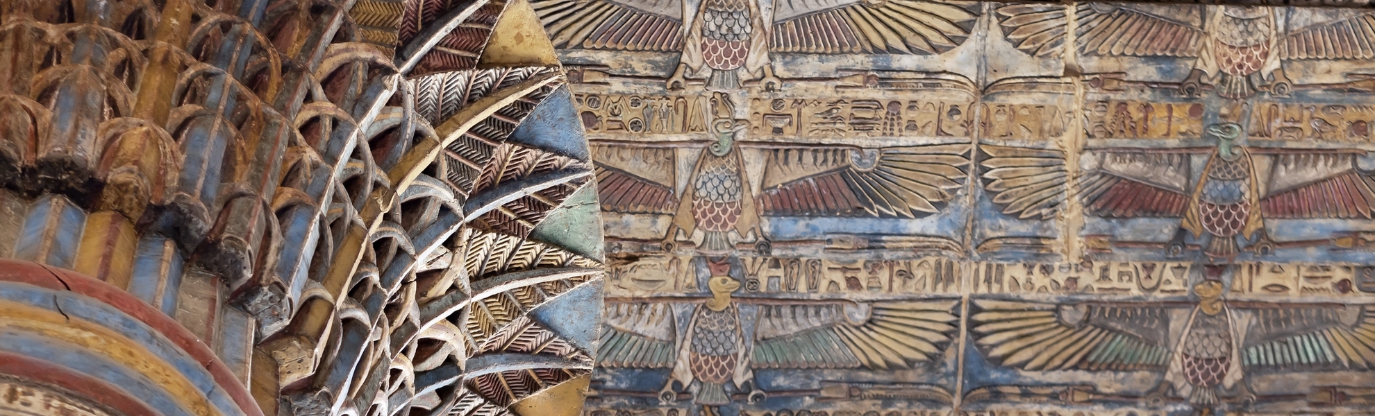 Esna Tempel, restaurierter Bereich