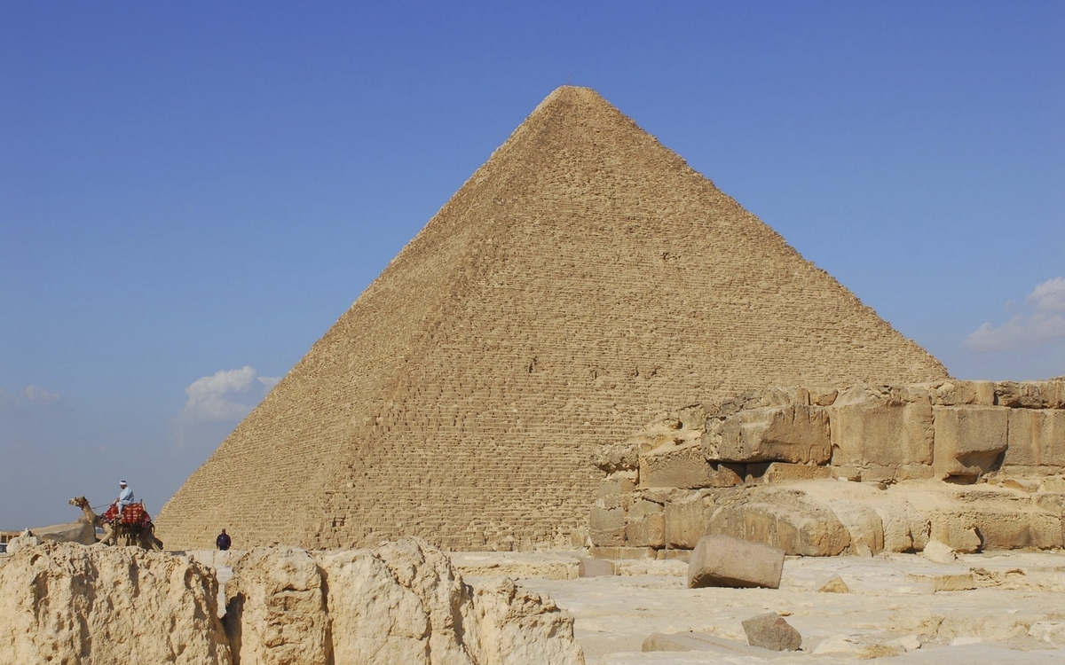 Cheopspyramide in Ägypten