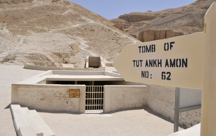 Grab von Tutanchamun im Tal der Könige, Ägypten