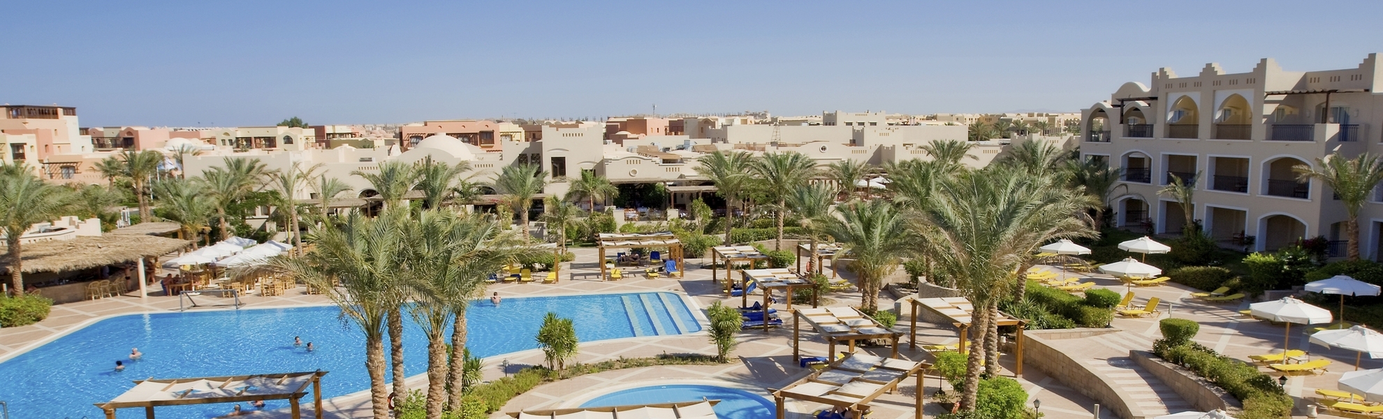 Poolanlage im Hotel Jaz Makadi Star & Spa
