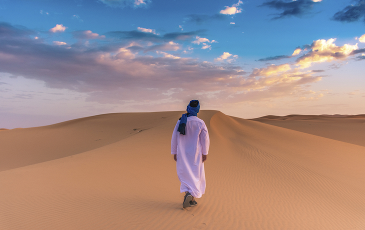 Sanddünen bei Erg Chebbi, Marokko