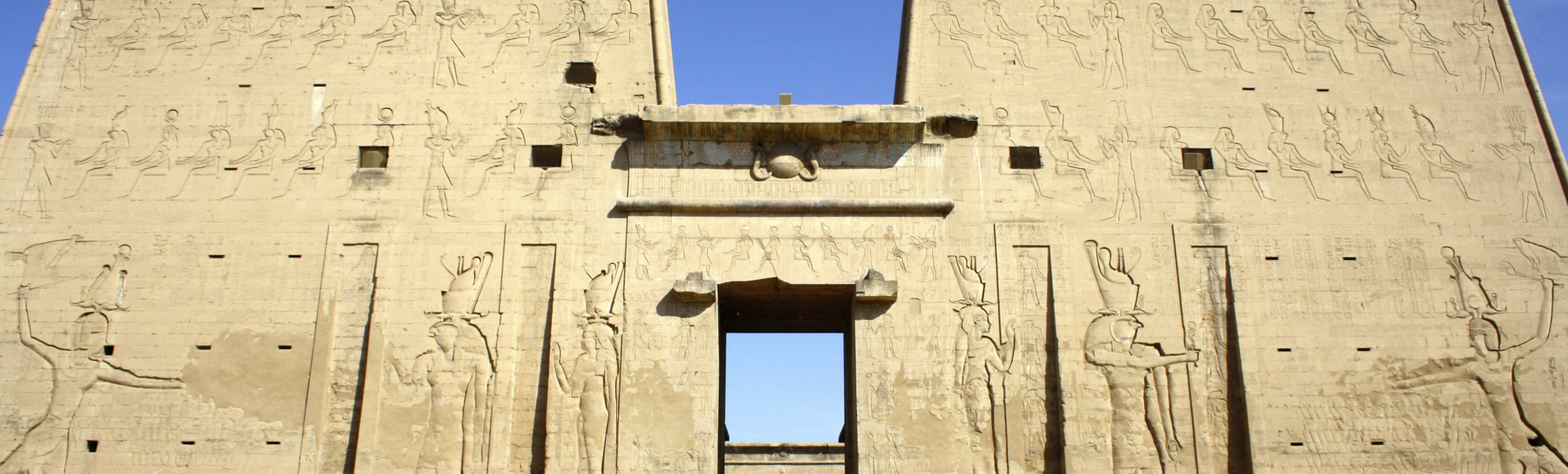 Tempel von Edfu in Ägypten