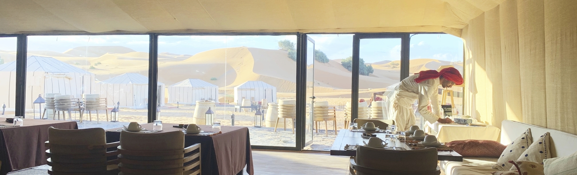Beispiel Wüsten-Camp im Erg Chebbi