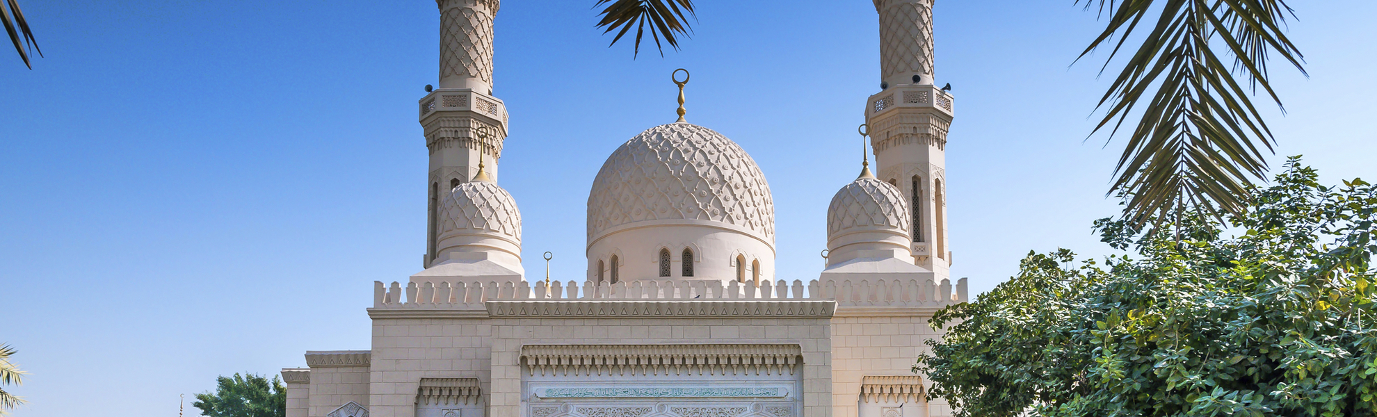Jumeirah Moschee in Dubai, VAE
