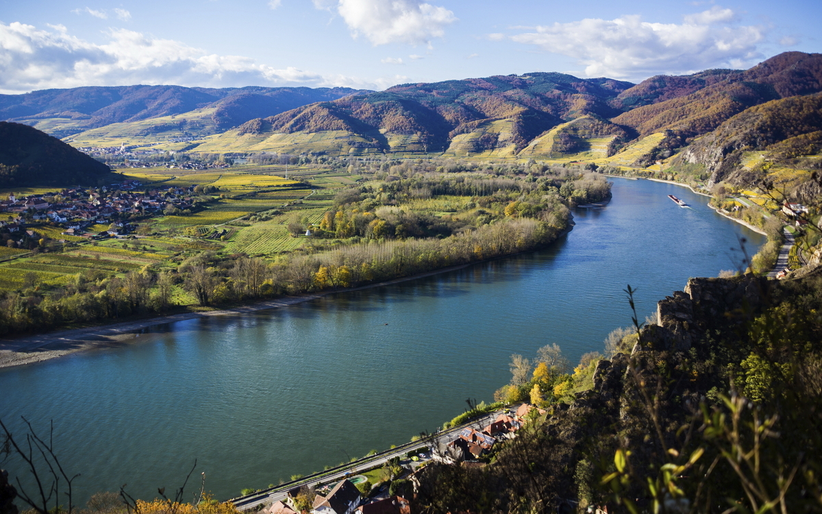 Donau durch Wachau, Deutschland