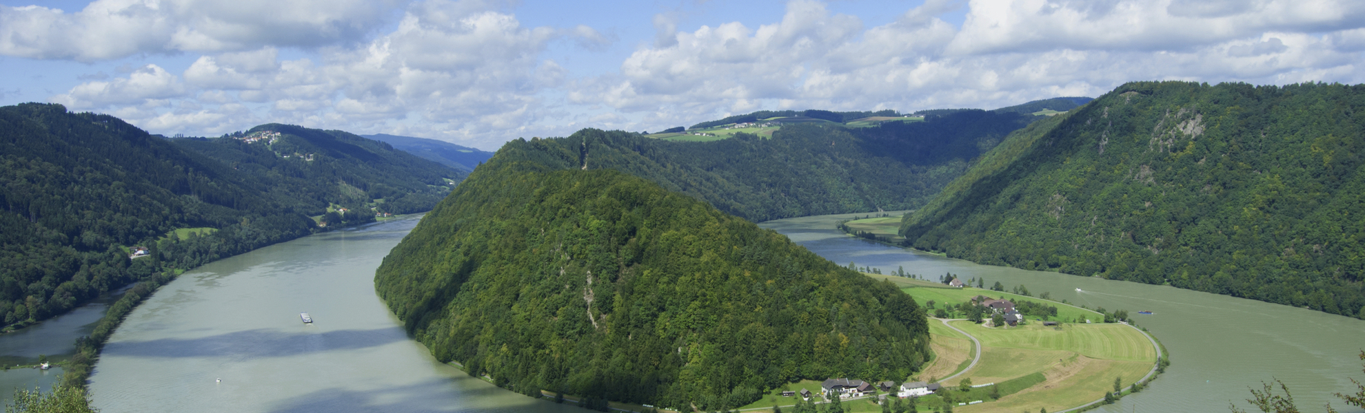 Schlögener Schlinge, Österreich