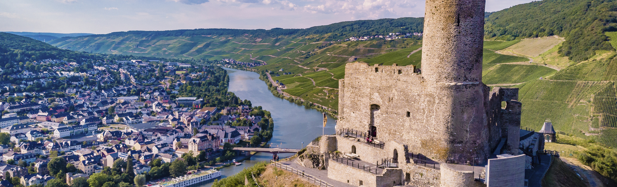 Burgruine Landshut in Berndkastel-Kues, Deutschland