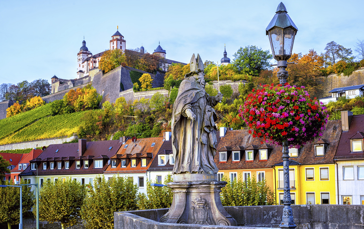Blick auf die Festung Marienburg