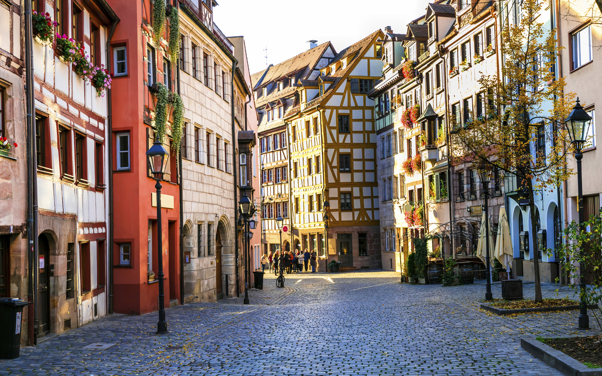 Altstadt von Nuernberg, Deutschland