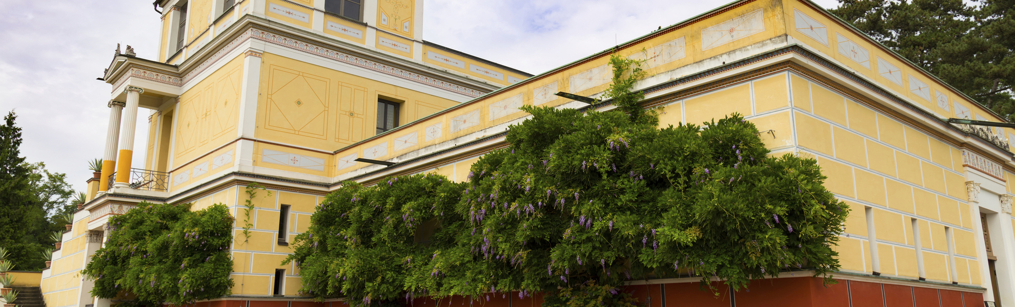 Pompejanum Gebäude in Aschaffenburg, Deutschland