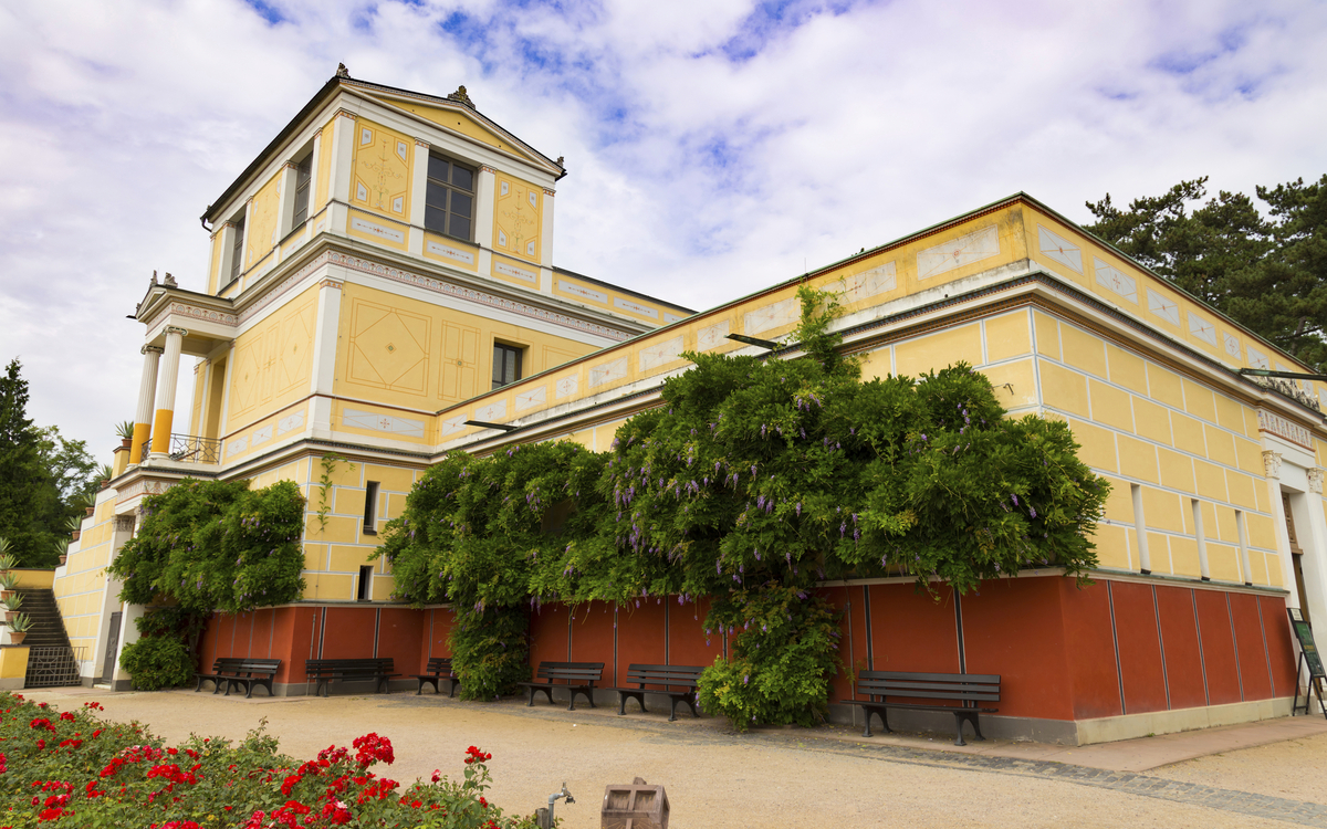 Pompejanum Gebäude in Aschaffenburg, Deutschland