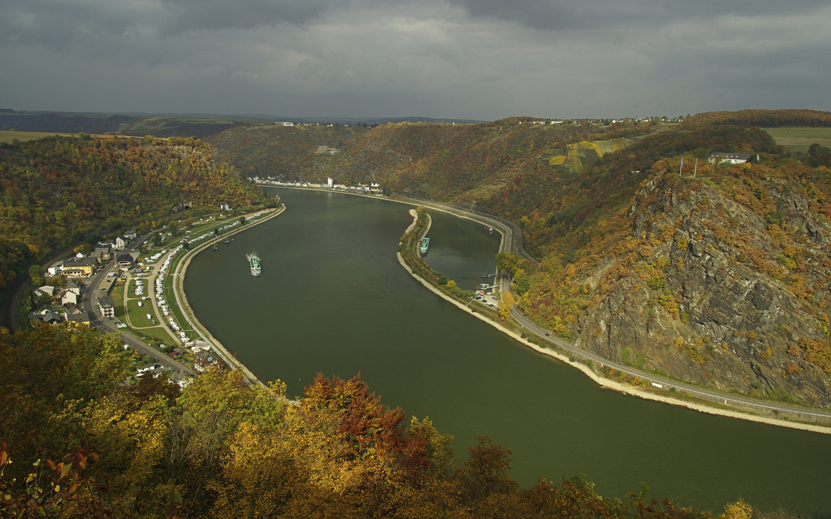 Loreley bei St. Goarshausen, Deutschland