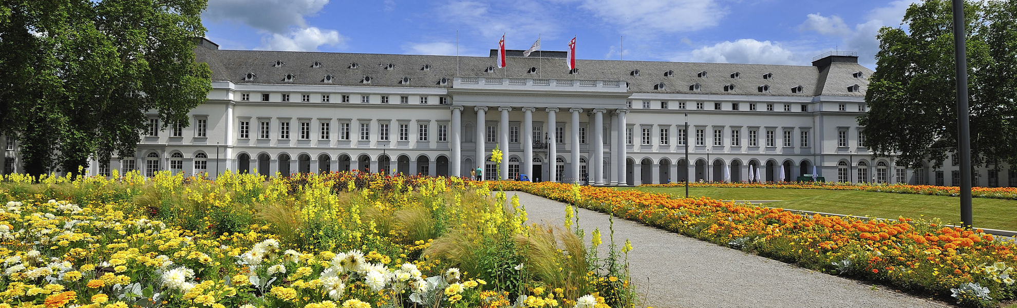 Palast in Koblenz, Deutschland