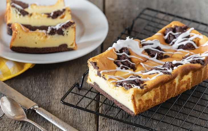 Frischer Zupfkuchen vom Blech