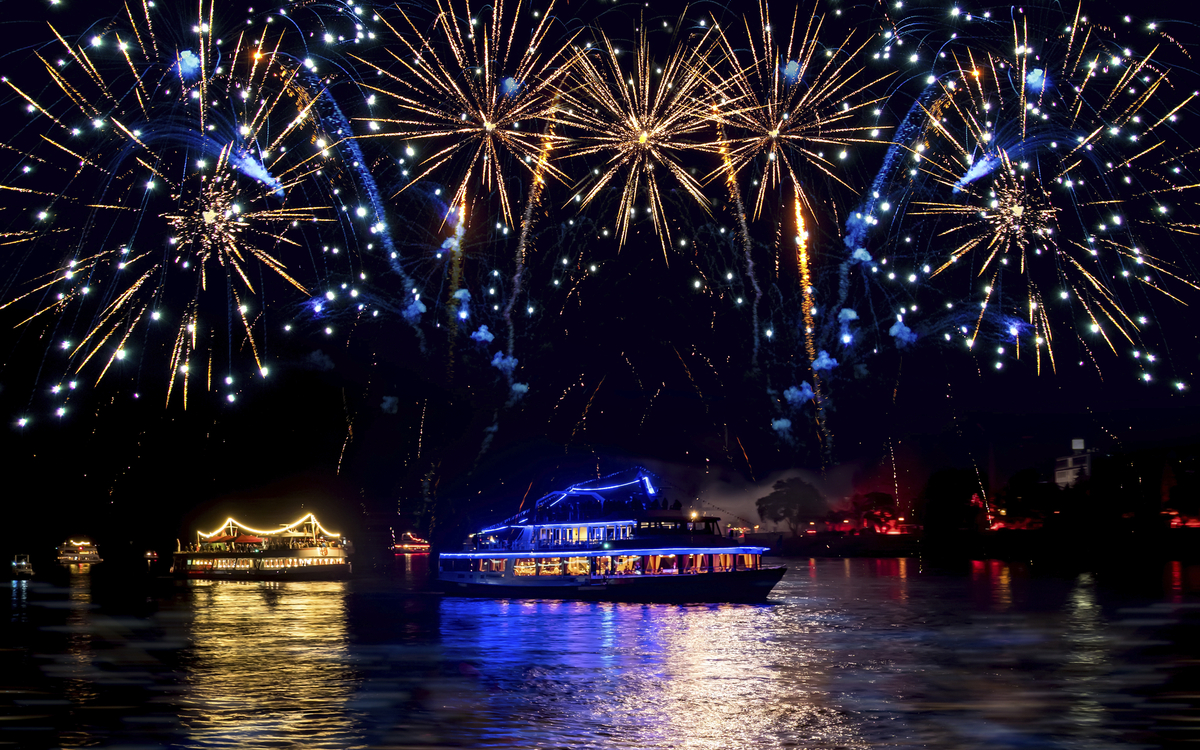Rhein in Flammen, Deutschland